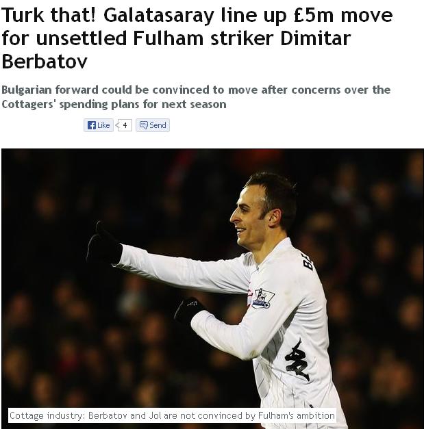 Dimitar Berbatov G.Saray'a çok yakın - Resim : 1