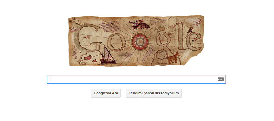 Google, Piri Reis'i unutmadı! - Resim : 1